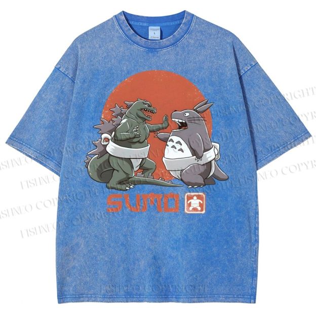 Unisex My Neighbor Totoro Printed Washed Tee