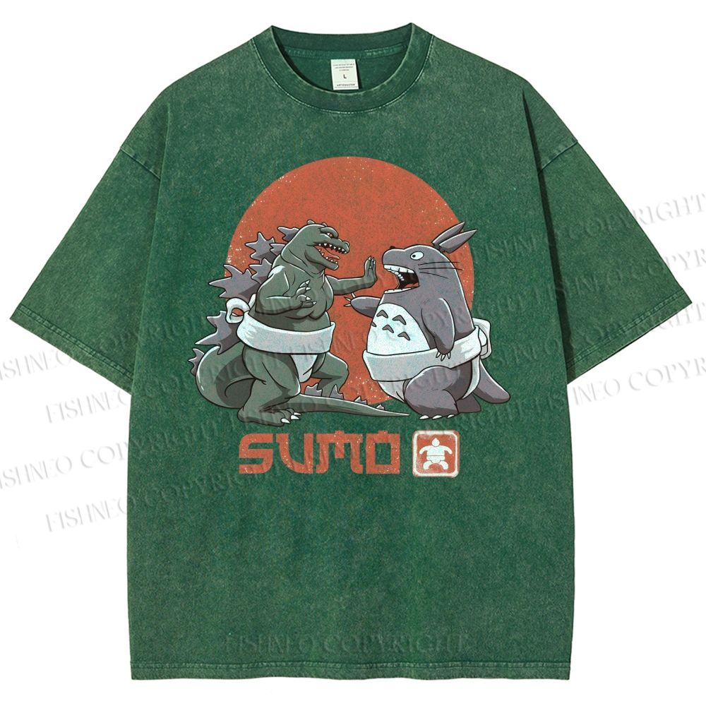 Unisex My Neighbor Totoro Printed Washed Tee