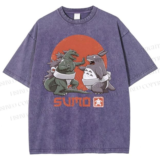 Unisex My Neighbor Totoro Printed Washed Tee