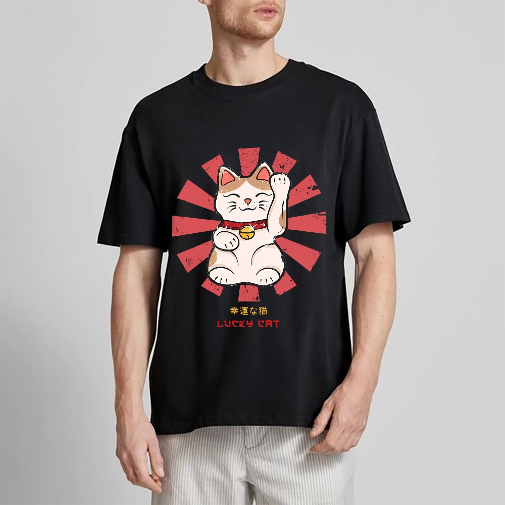 Lucky Cat Japanese Style Classic Tee
