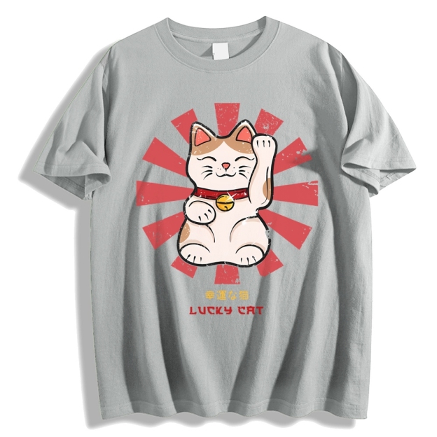 Lucky Cat Japanese Style Classic Tee