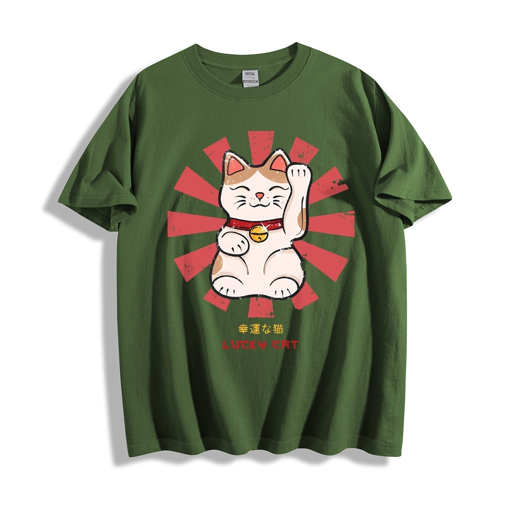 Lucky Cat Japanese Style Classic Tee