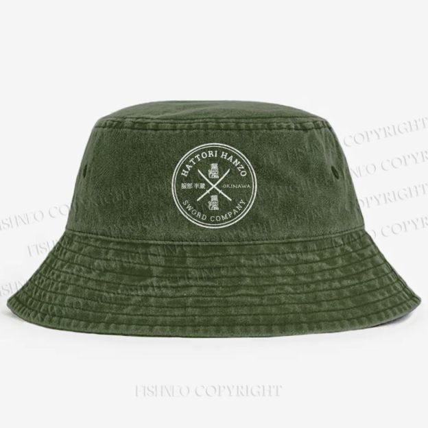 Hattori Hanzo Komainu Okinawa Sword Company Japanese Style hat