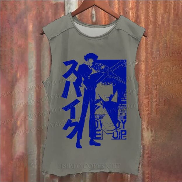 Vintage Japanese Cowboy Bebop Washed Tank Top