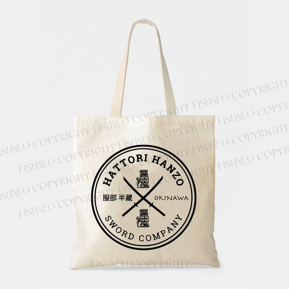 Hattori Hanzo Komainu Okinawa Sword Company Japanese Style Tote Bag