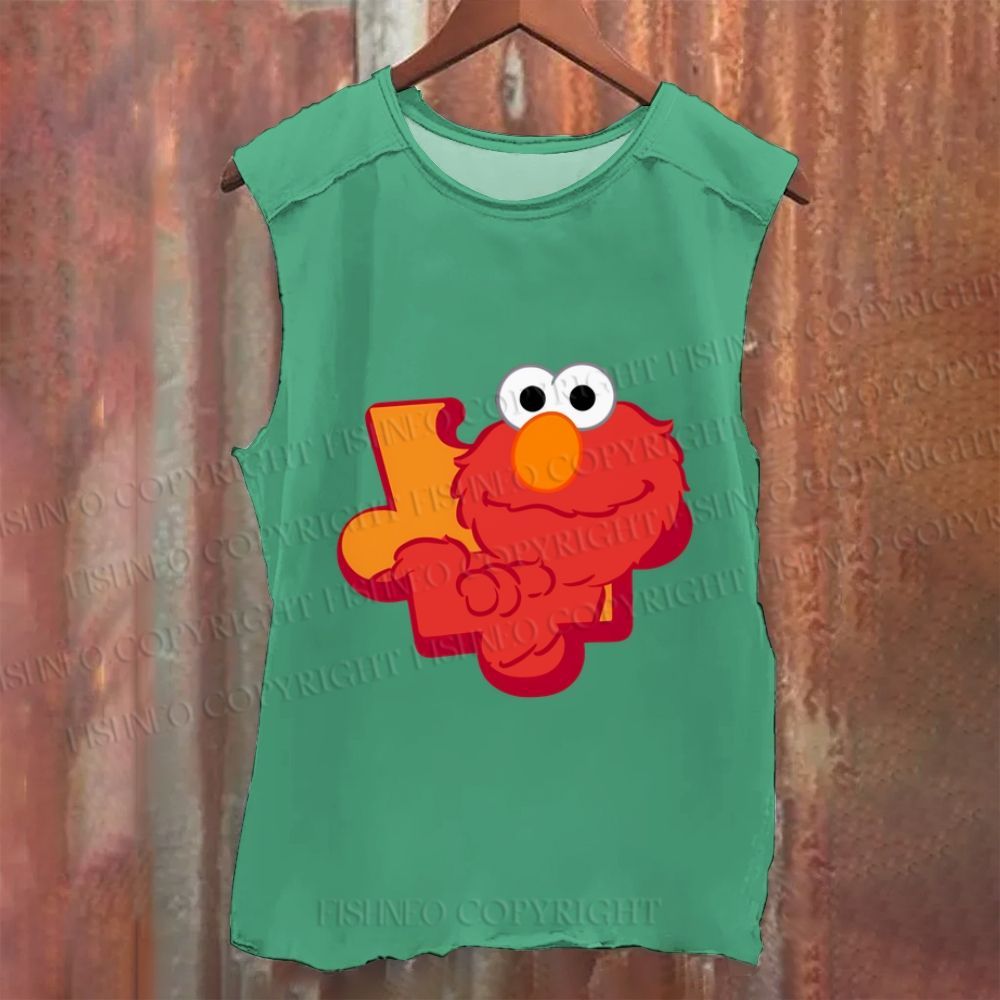 Vintage Sesame Street Washed Tank Top