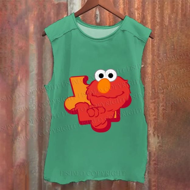 Vintage Sesame Street Washed Tank Top