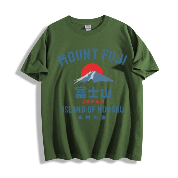 Mountain Fuji Japanese Style Classic Tee