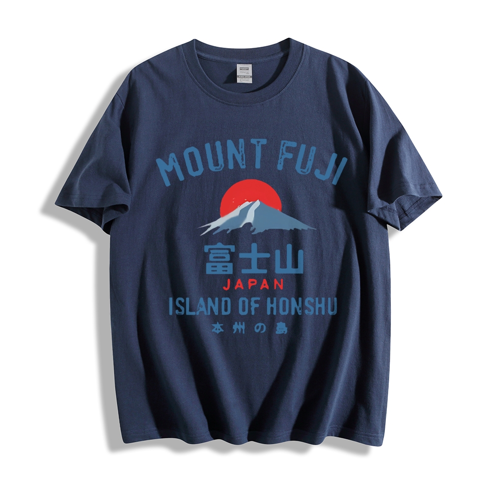 Mountain Fuji Japanese Style Classic Tee