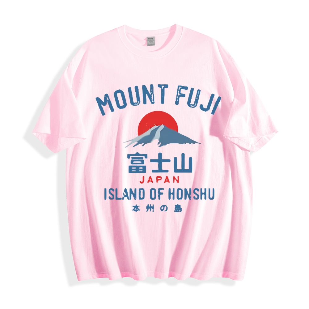 Mountain Fuji Japanese Style Classic Tee