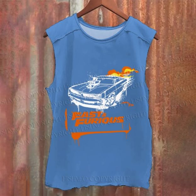 Vintage Fast & Furious Washed Tank Top