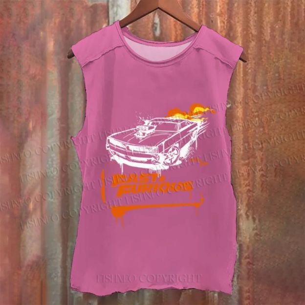 Vintage Fast & Furious Washed Tank Top