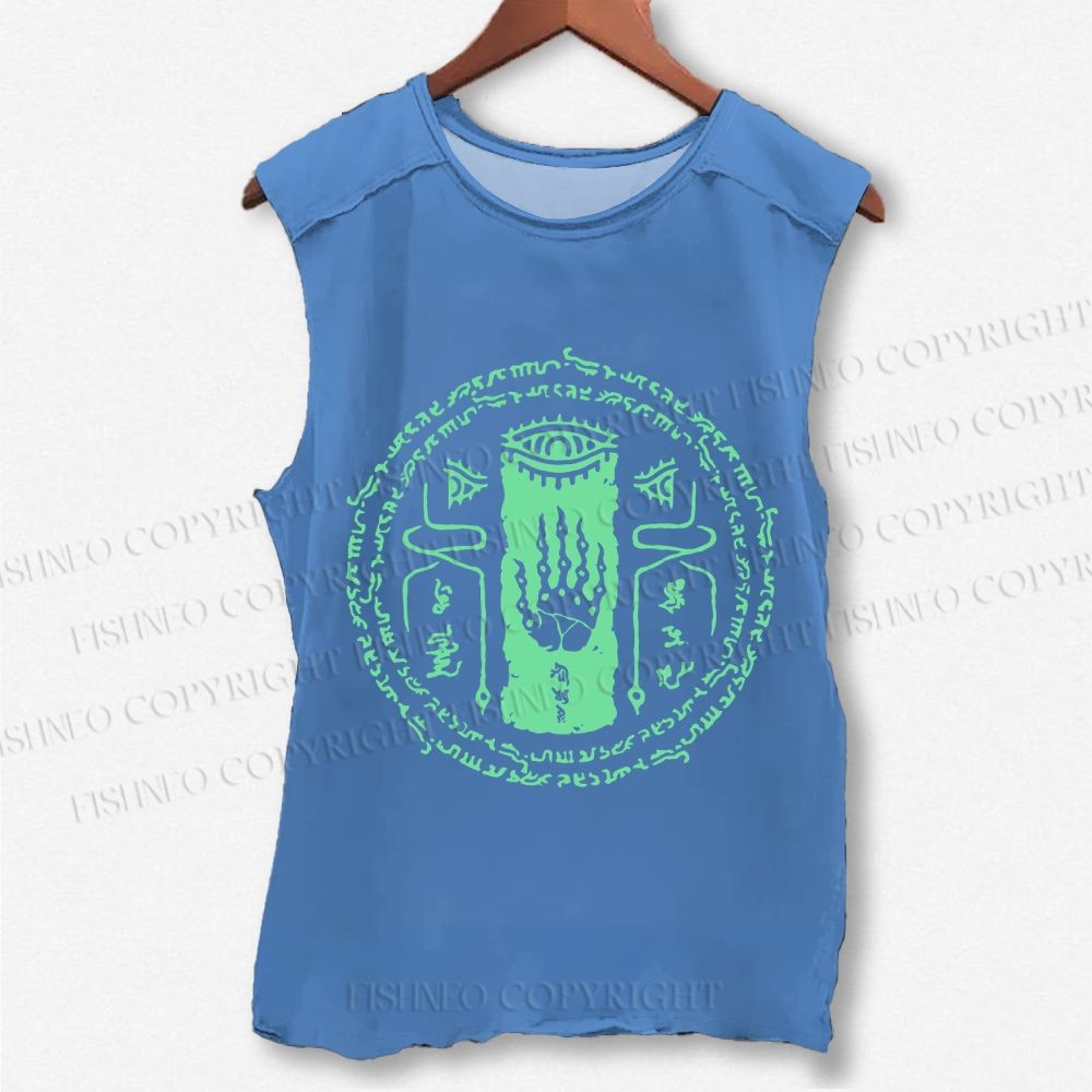 Unisex The Legend of Zelda Printed Washed Tank Top