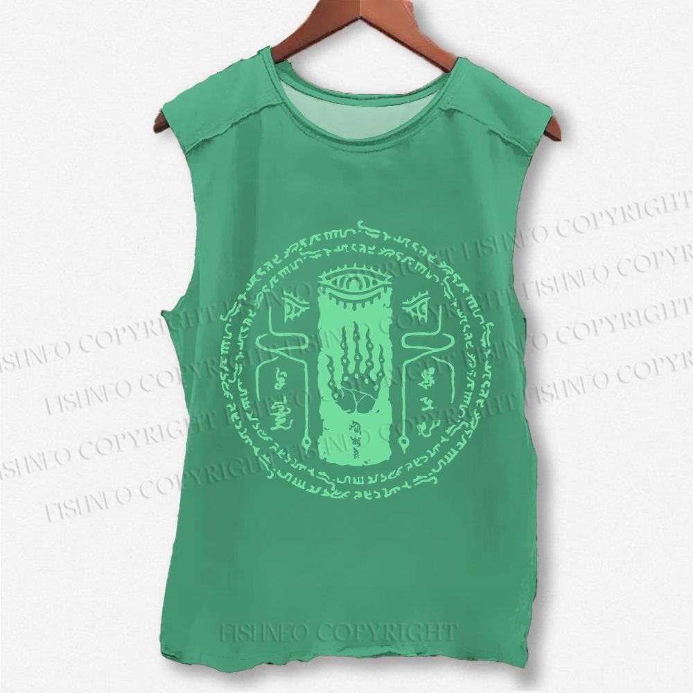 Unisex The Legend of Zelda Printed Washed Tank Top