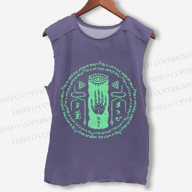 Unisex The Legend of Zelda Printed Washed Tank Top