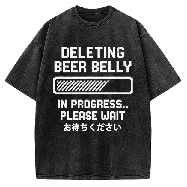 Removing Beer Delly Vintage Washed T-shirt