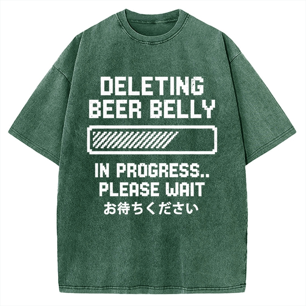 Removing Beer Delly Vintage Washed T-shirt