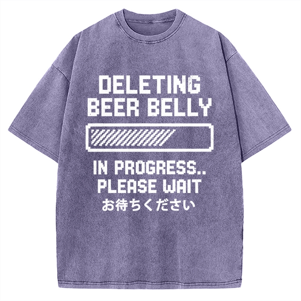 Removing Beer Delly Vintage Washed T-shirt
