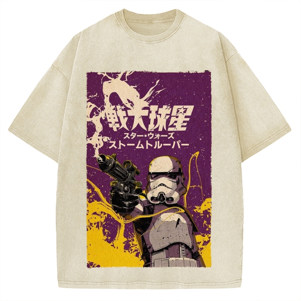 Stormtrooper TK trooper ストームトルーパー スター・ウォーズVintage Washed T-shirt
