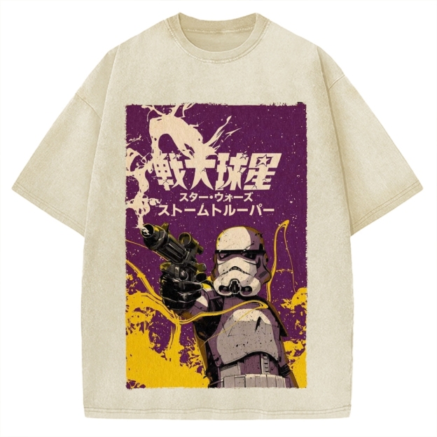 Stormtrooper TK trooper ストームトルーパー スター・ウォーズVintage Washed T-shirt