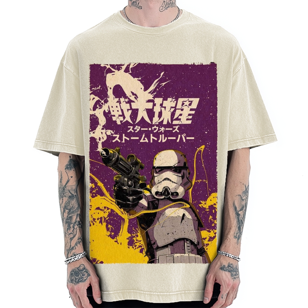 Stormtrooper TK trooper ストームトルーパー スター・ウォーズVintage Washed T-shirt