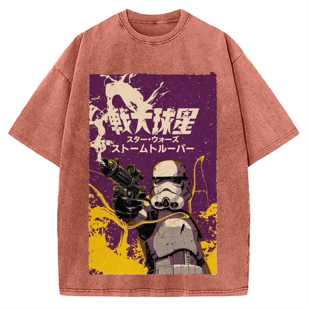 Stormtrooper TK trooper ストームトルーパー スター・ウォーズVintage Washed T-shirt