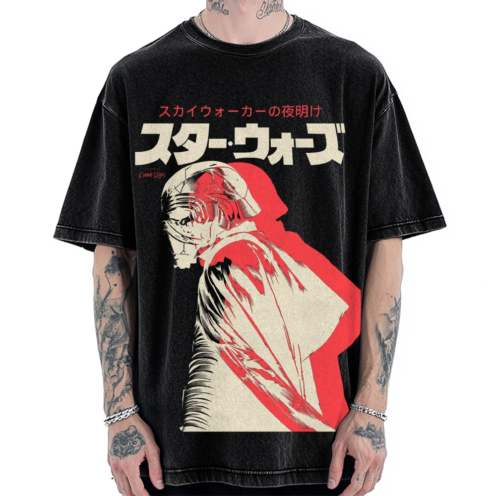 Boba Fett The Rise Of Skywalker Vintage Washed T-shirt