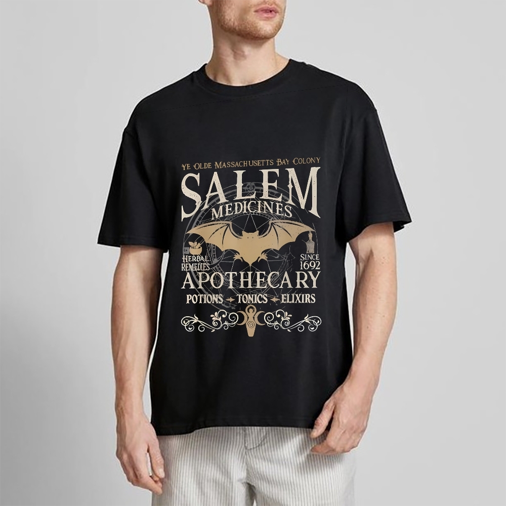 Salem Medicines Apothecary Halloween T-shirt