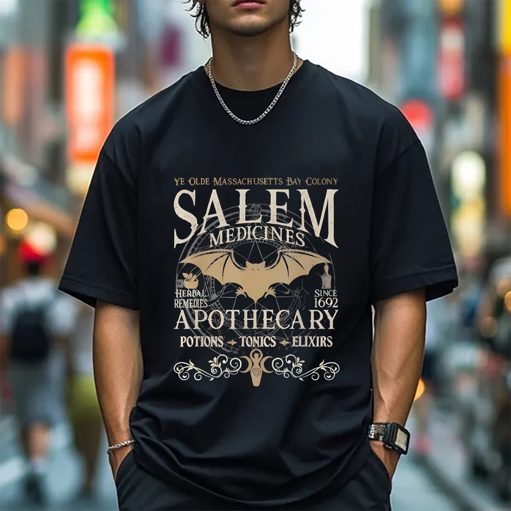 Salem Medicines Apothecary Halloween T-shirt