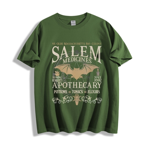 Salem Medicines Apothecary Halloween T-shirt