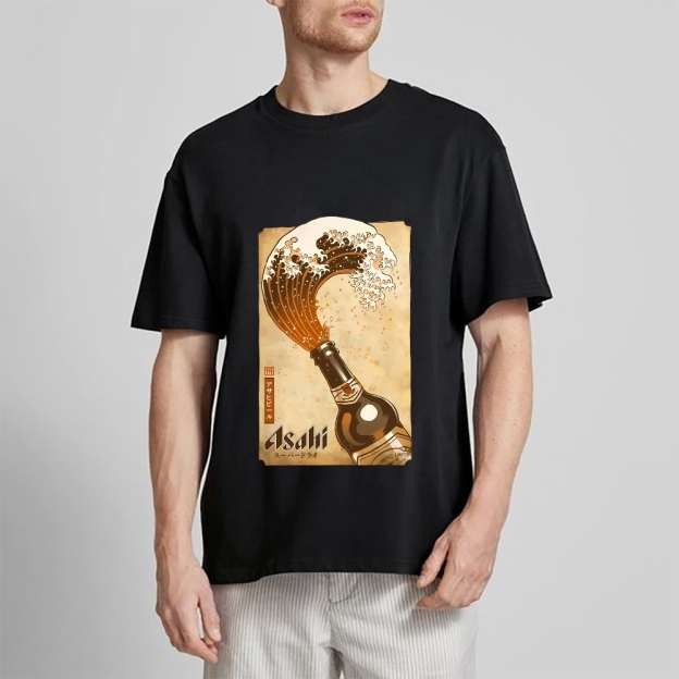 Asahi Logo Japanese Classic T-Shirt
