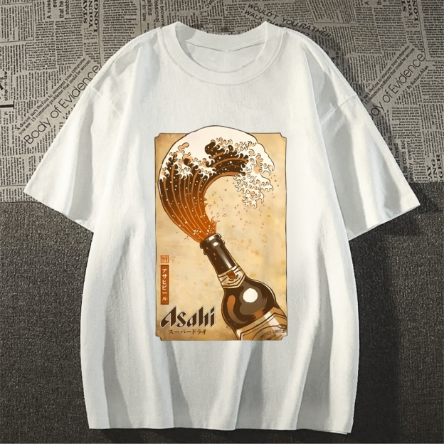  Asahi Logo Japanese Classic T-Shirt