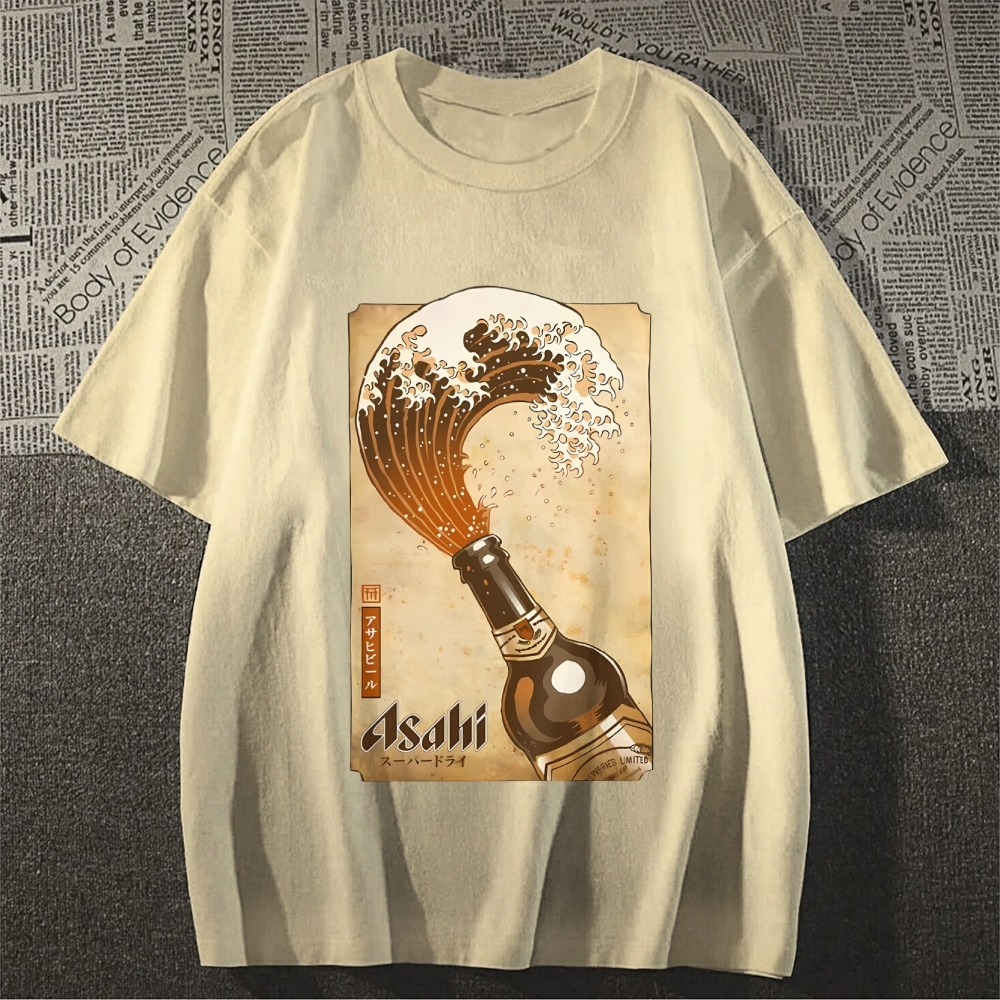  Asahi Logo Japanese Classic T-Shirt