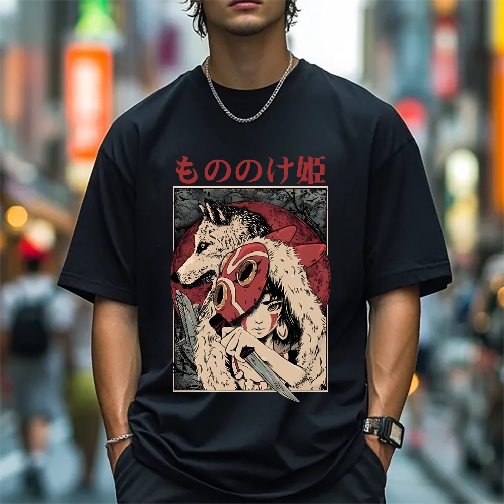 Mononoke Hime Japanese Style Classic Tee