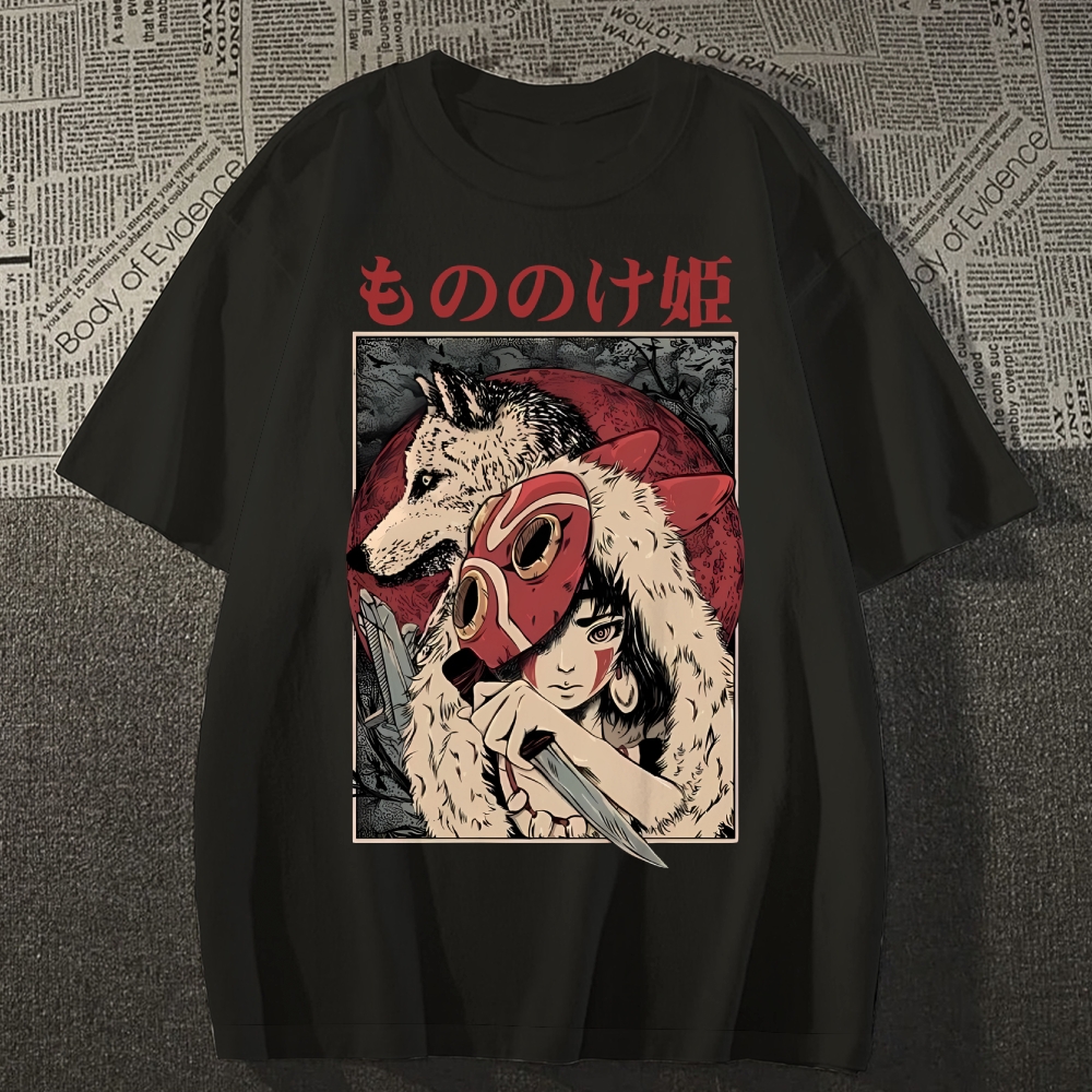 Mononoke Hime Japanese Style Classic Tee