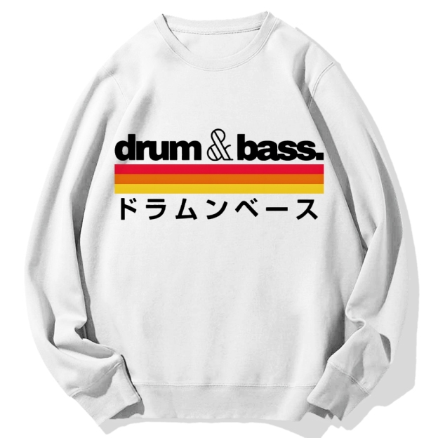 Japan Drum And Bass Cotton Sweatshirt