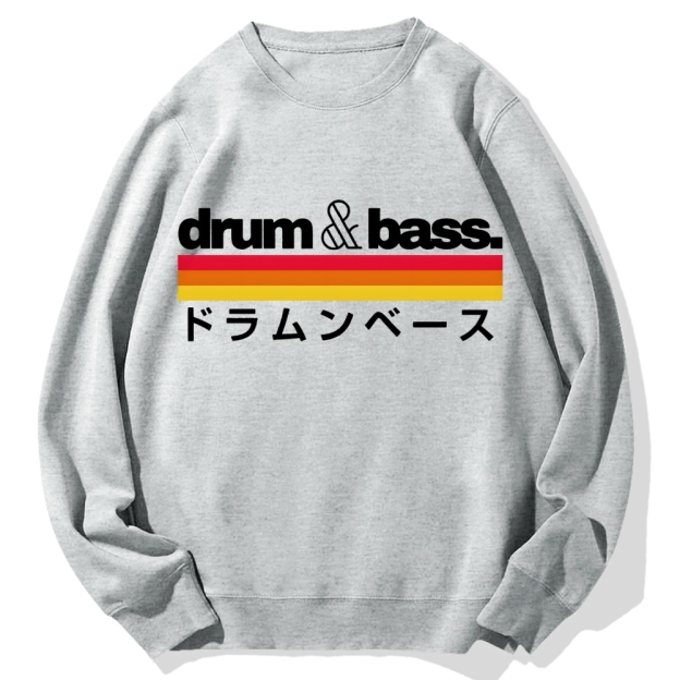Japan Drum And Bass Cotton Sweatshirt