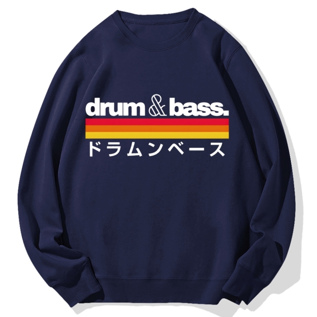 Japan Drum And Bass Cotton Sweatshirt