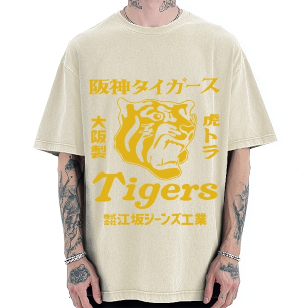 Osaka Tiger Vintage Washed T-shirt