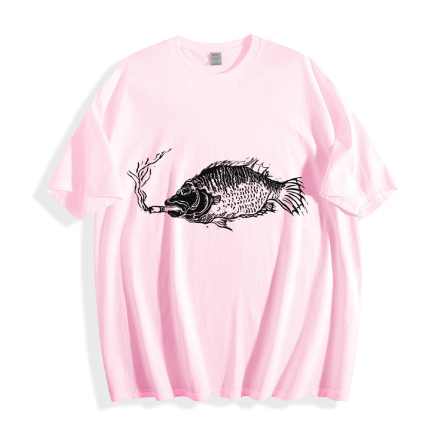 Smoking Fish T-shirt