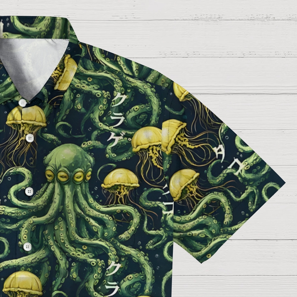  Mystical Octopus Aloha Hawaiian Shirt