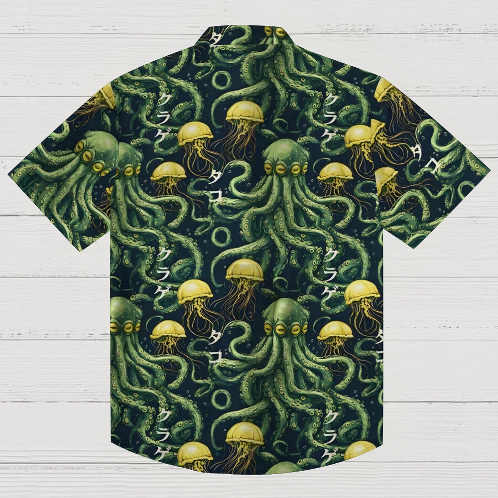  Mystical Octopus Aloha Hawaiian Shirt