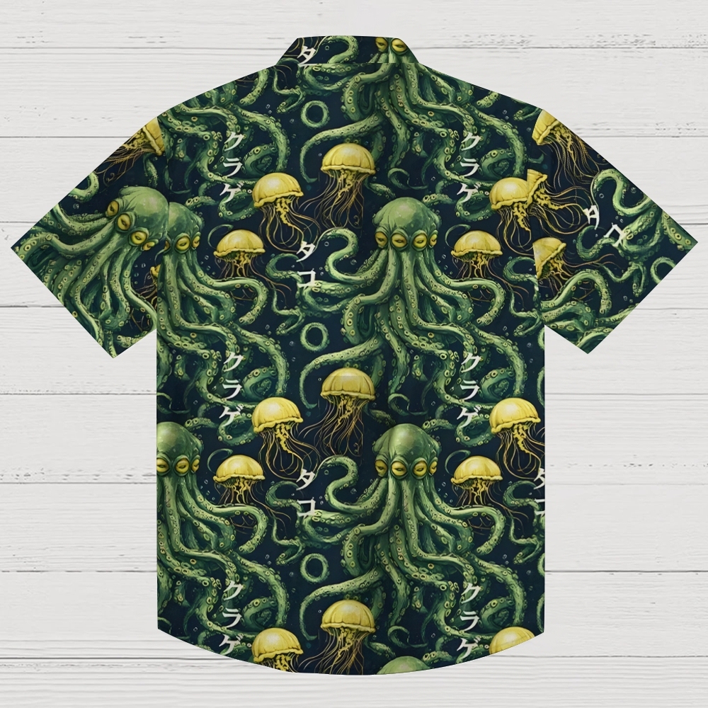  Mystical Octopus Aloha Hawaiian Shirt