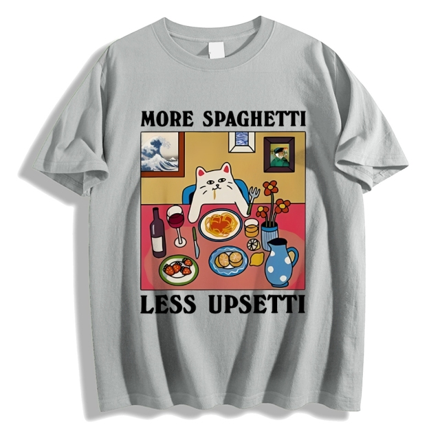 More Spaghetti Less Upsetti Classic T-Shirt