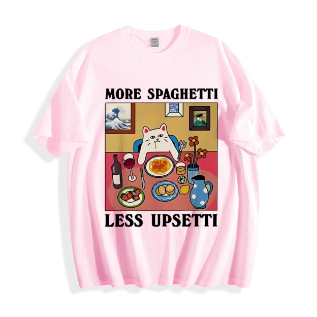 More Spaghetti Less Upsetti Classic T-Shirt