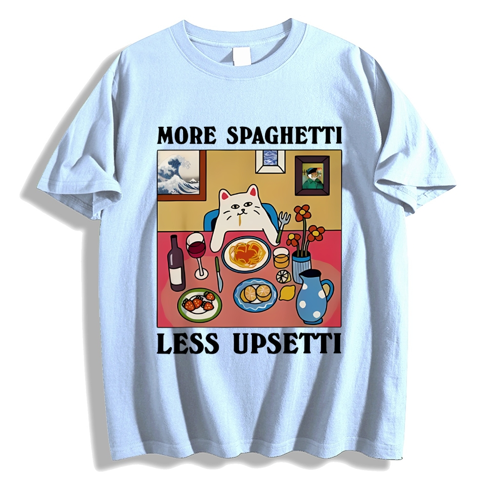 More Spaghetti Less Upsetti Classic T-Shirt