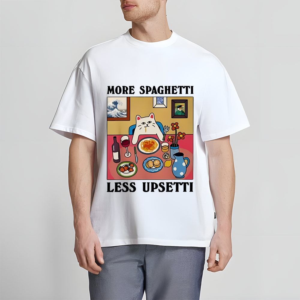 More Spaghetti Less Upsetti Classic T-Shirt
