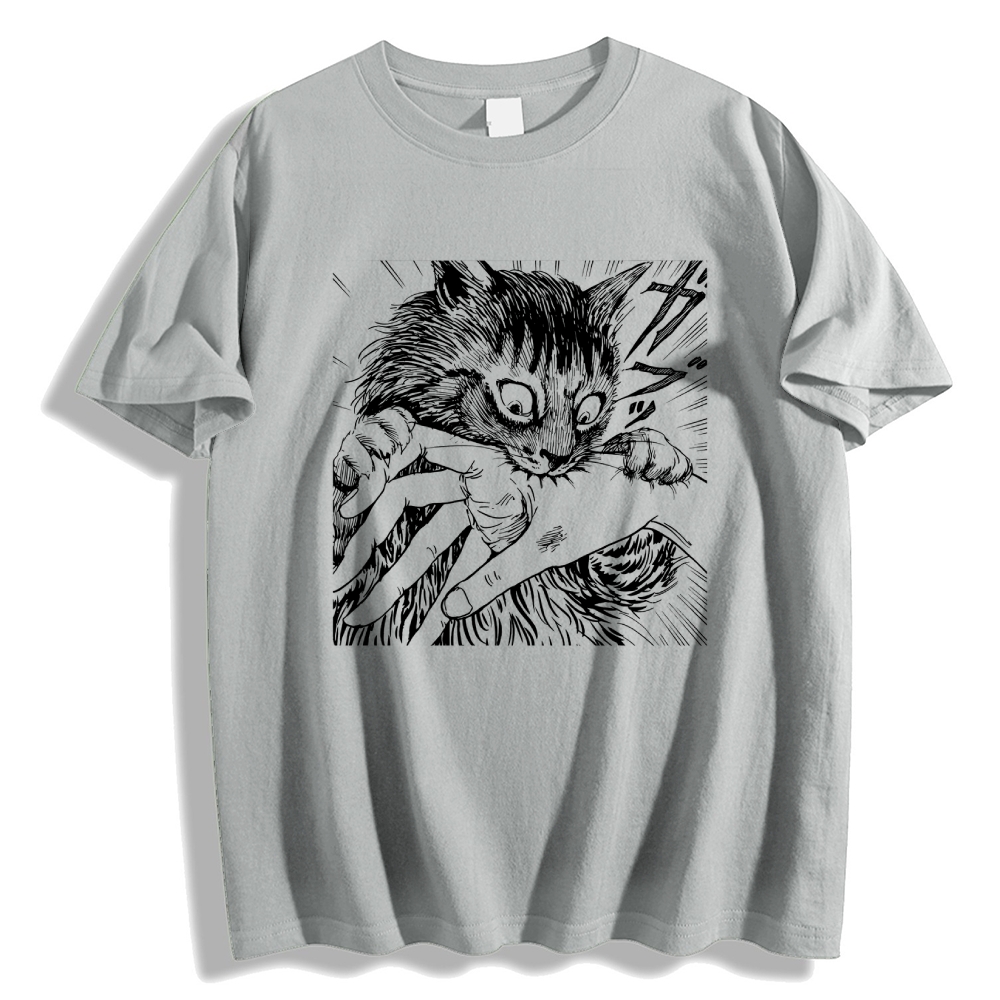 Fierce Cat Japanese Style Classic Tee