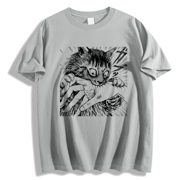 Fierce Cat Japanese Style Classic Tee