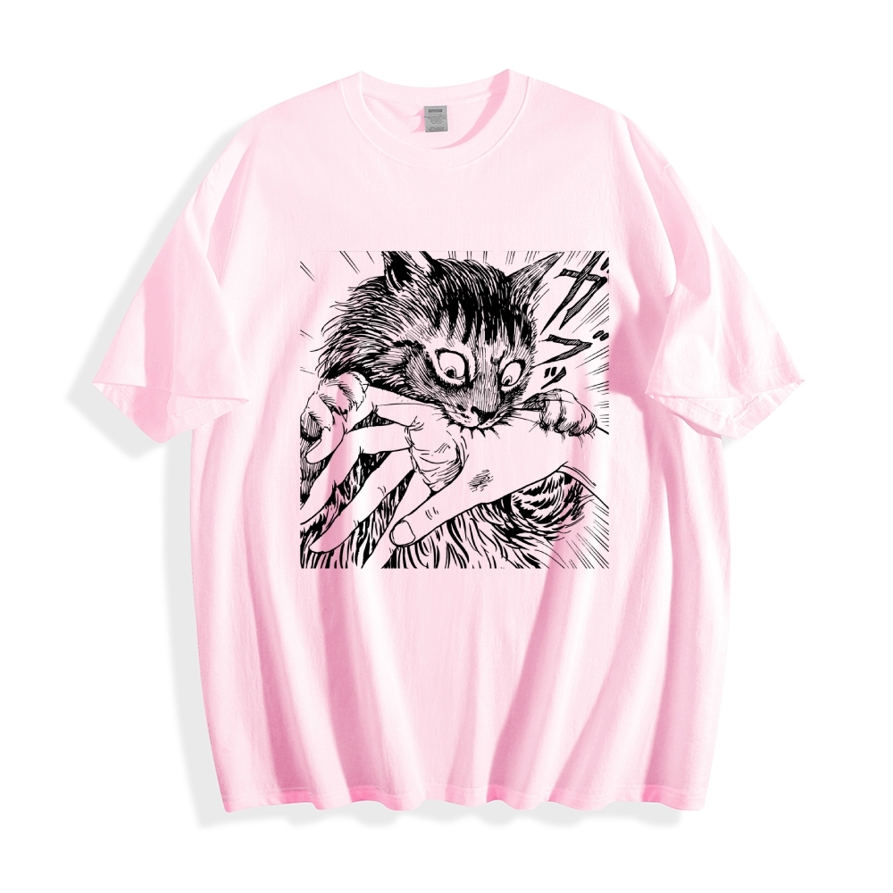 Fierce Cat Japanese Style Classic Tee